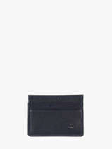Porte-cartes Madras Cuir Etrier Bleu madras EMAD011