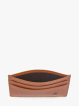 Porte-cartes Madras Cuir Etrier Marron madras EMAD011-vue-porte