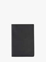 Porte-papiers Madras Cuir Etrier Noir madras EMAD429