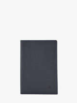 Porte-papiers Madras Cuir Etrier Bleu madras EMAD429