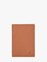 Porte-papiers Madras Cuir Etrier Marron madras EMAD429