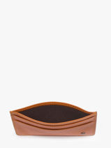 Porte-cartes Madras Cuir Etrier Marron madras EMAD053-vue-porte