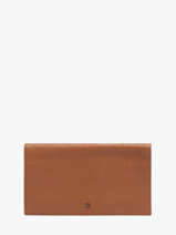Porte-chéquier Madras Cuir Etrier Marron madras EMAD905