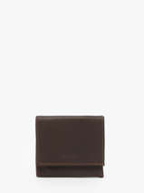 Porte-monnaie Oil Cuir Etrier Marron oil EOIL097