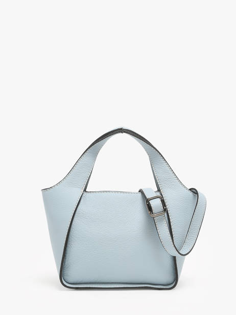 Sac BandouliÃ¨re S Foudre Cuir Etrier Bleu foudre EFOD107S vue secondaire 4